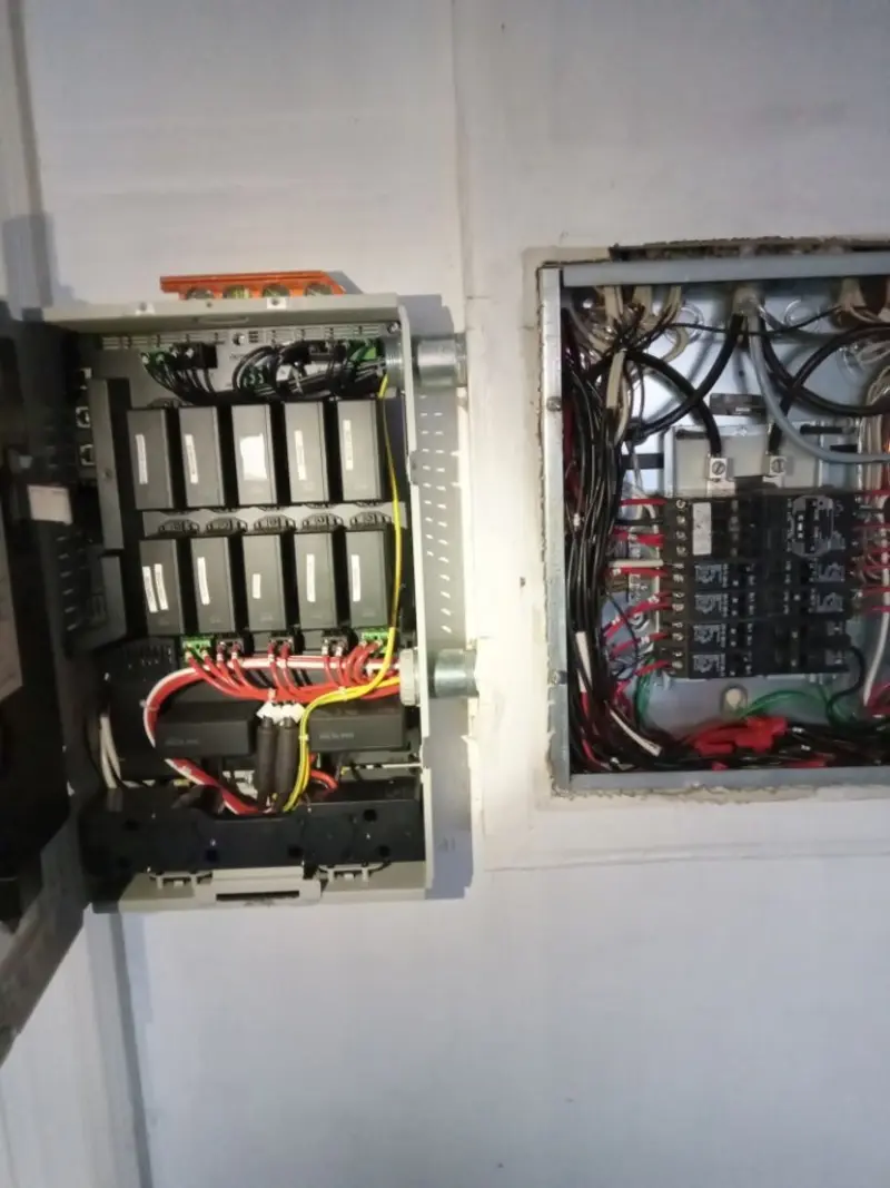 Electrical panel upgrade completed for Ring Doorbell Installation in Lake City